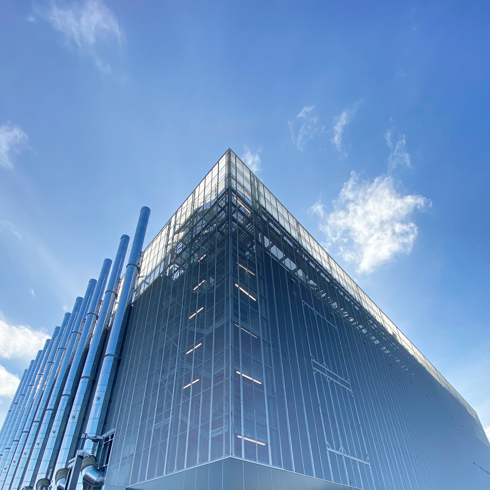 Aussenansicht des Firmengebäudes von Interxion