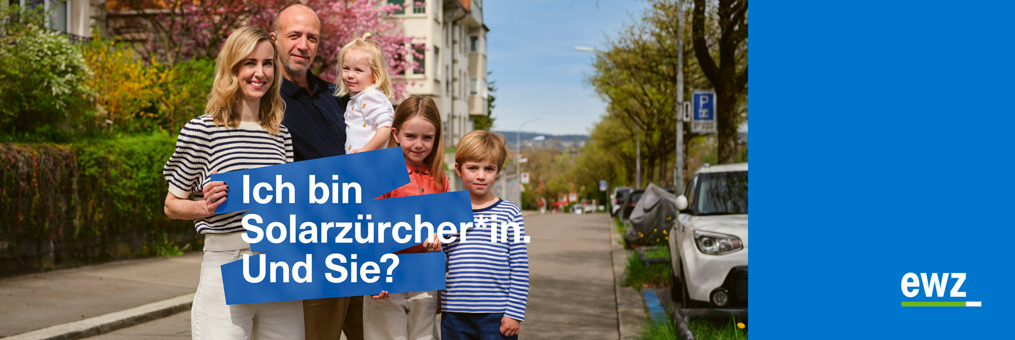 In der Stadt Zürich an einer Solaranlage beteiligen